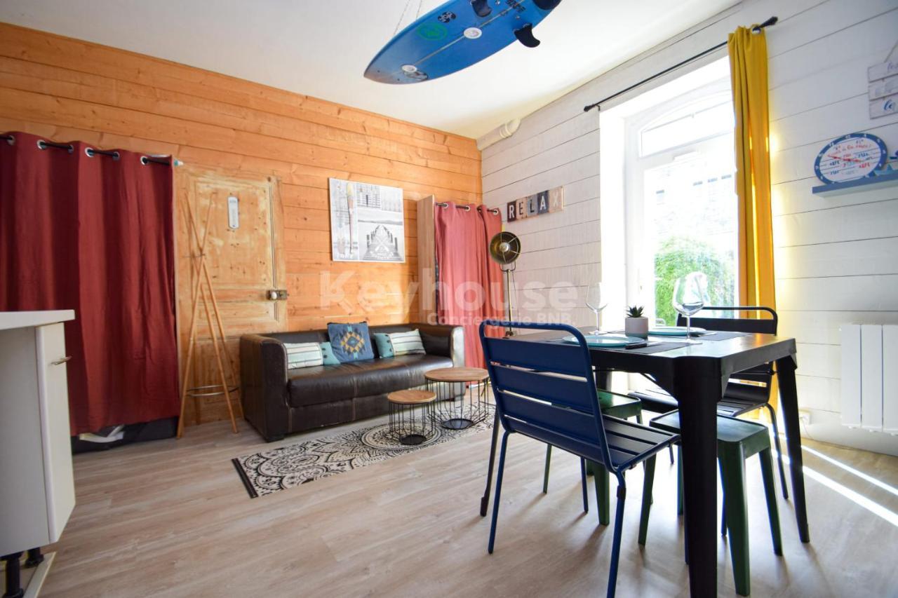 T2 50M Du Marcheplagesjardin Priverue Calme ดีนาร์ ภายนอก รูปภาพ